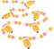Back to School Felt Pompom Banner – 7.5 Ft Pre-Assembled 3D Pencil Garland, Hanging Decoration for Classroom, Wall, Mantle, or Party